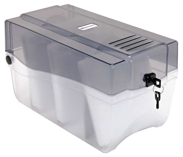 CD/DVD Storage Container, Holds 150 Discs