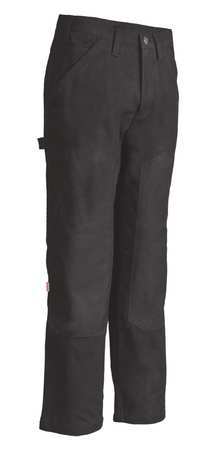 Carpenter Work Pants,black,size40x28 In
