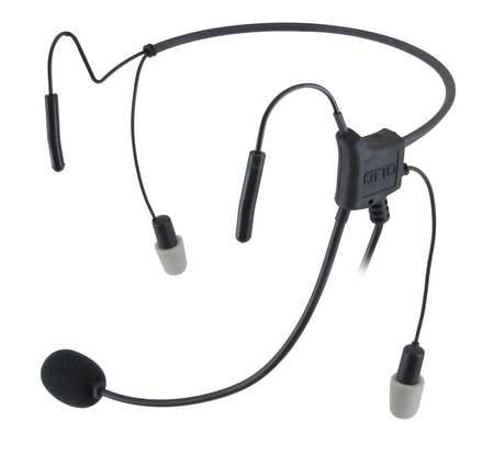 Headset,behind The Head,in Ear,black (1