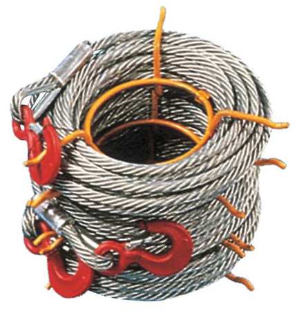 Winch Cable,alloy Stl,5/8 In. X 150 Ft.