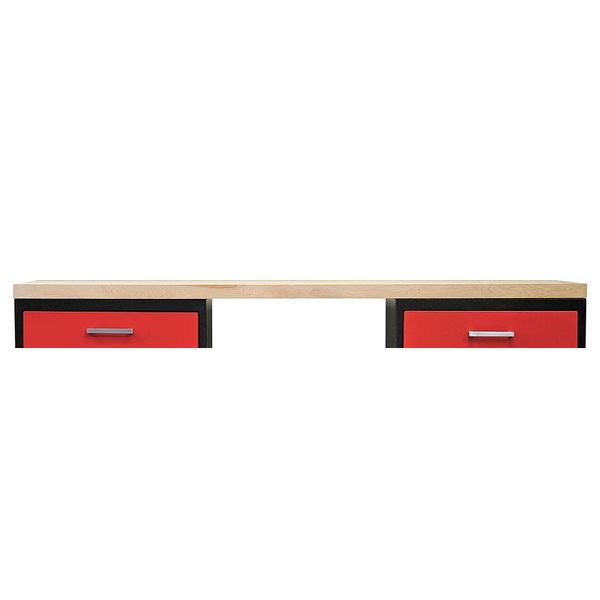 Workbench Top, Hardwood, 60x24, Straight