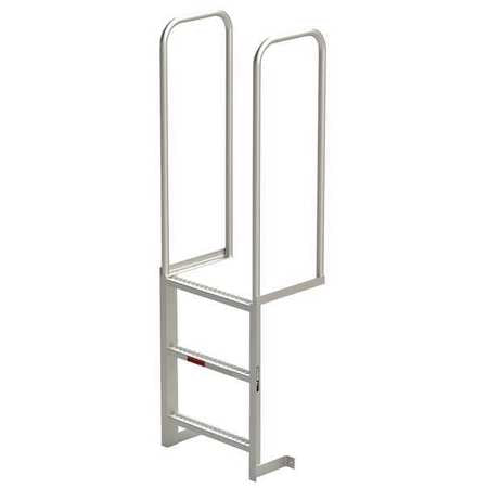 Dock Ladder,aluminum,height 6 Ft. (1 Uni