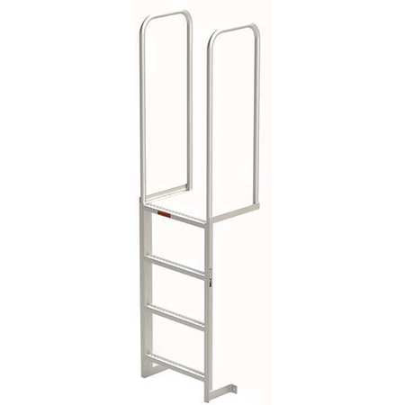 Dock Ladder,aluminum,height 7 Ft. (1 Uni
