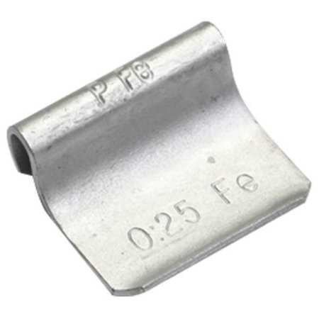 Zinc Clip-on Weight,.25 Oz.pk25 (2 Units