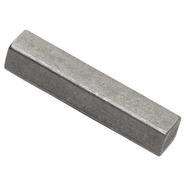 Oversized Key Stock, 12 in L, 9/16 in W, 9/16 in H, Carbon Steel