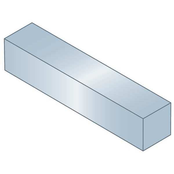 Oversized Key Stock, 305 mm L, 1 in W, 1 in H, Carbon Steel