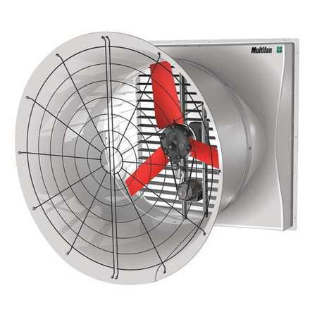Exhaust Fan,54",31000 Cfm,fibreglass (1
