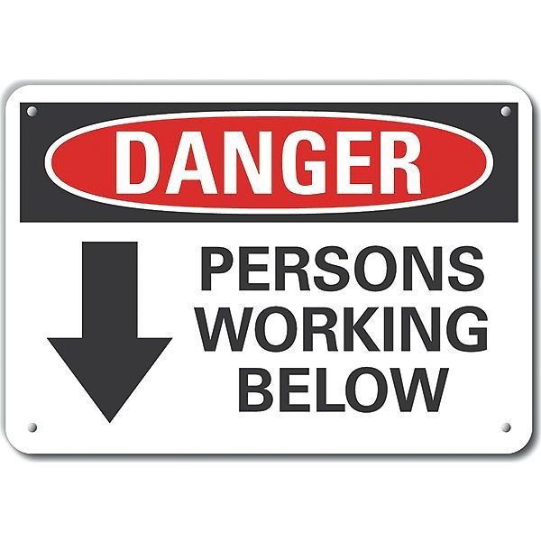Alum Danger Persons Working, 10