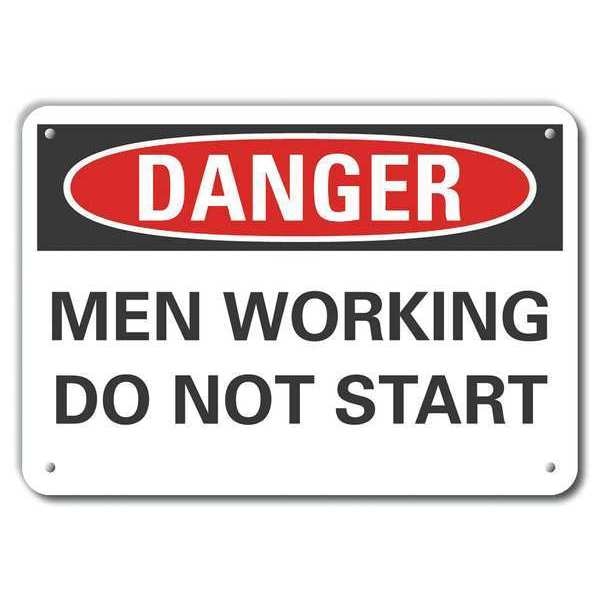 Alum Danger Men Working Do Not, 10