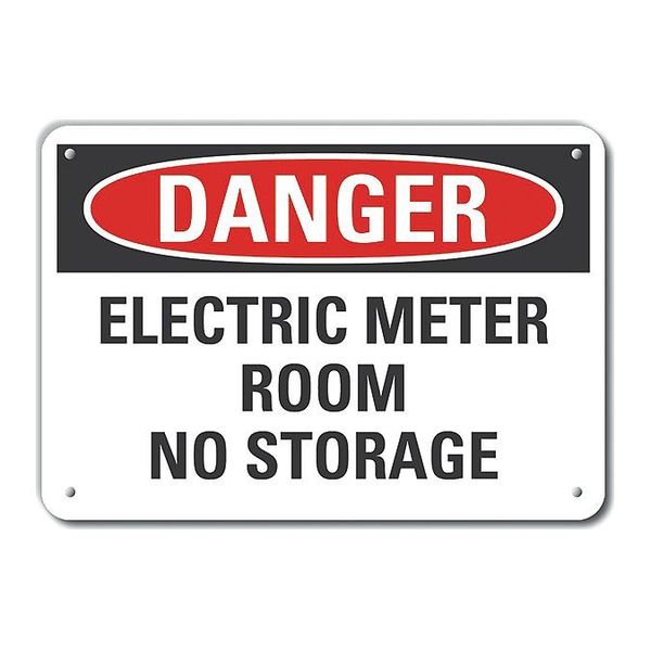 Decal, Danger Electric Meter, 14x10