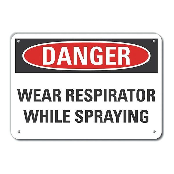 Alum Danger Wear Respirator, 10
