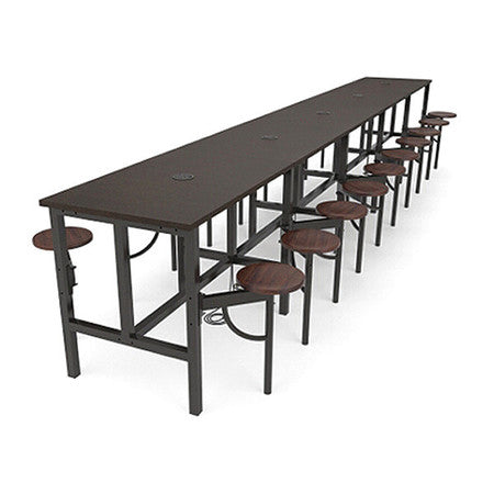 Standing Height Table,10seats,wal/wal (1