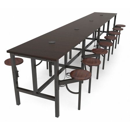 Standing Height Table,16seats,wal/wal (1