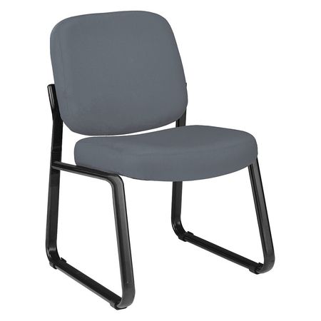 Armless Reception Chair, Gray (1 Units I