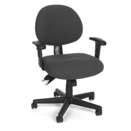 Computer Task Chair 24/7 W/ Arms,chrcl (