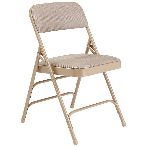Folding Chair,beige,18-3/4 In.,pk4 (1 Un