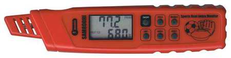 Digital Pckt Heat Index Monitor,0-100pct