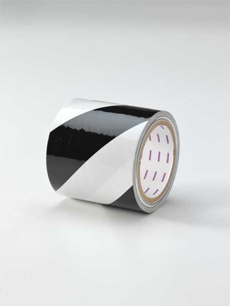 Hazard Marking Tape, Roll, 4In W, 54 ft. L