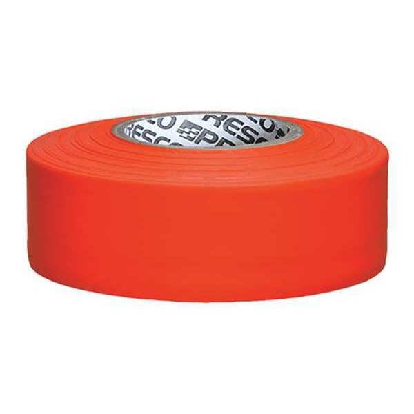 Arctic Flagging Tape,orange Glo,150 Ft (