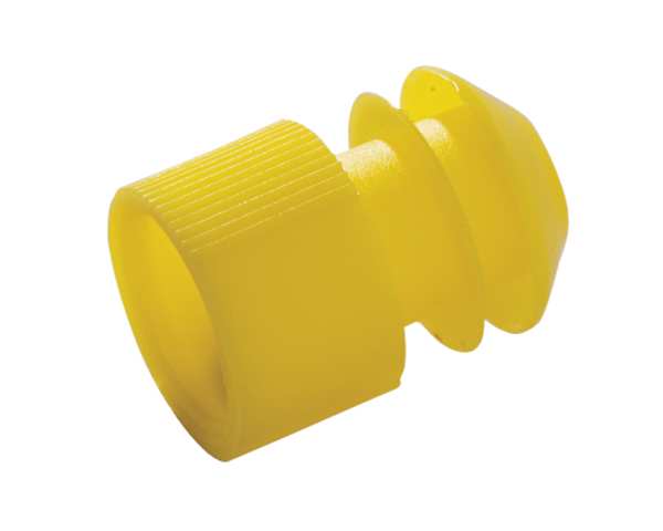 TestTube Stopper, 15-17mm, Yellow, Pk1000