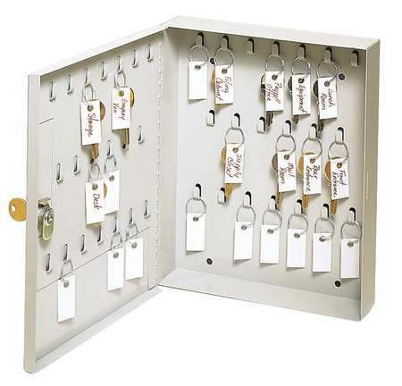 Key Ring Cabinet,10-1/8 In Height (1 Uni