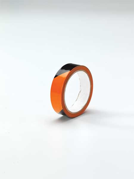 Hazard Marking Tape, Roll, 1In W, 54 ft. L