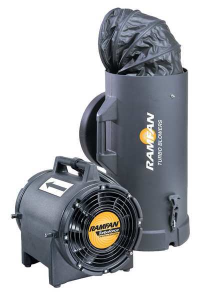 Conf.sp. Fan, Ax. Ex-prf,8 In,1/3hp,115v