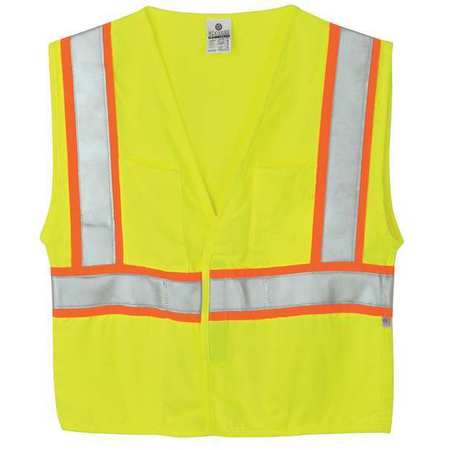 Flame Resist Vest,class 2,2xl,lime (1 Un