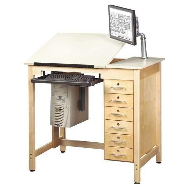 Drawing Table With Drwrs (1 Units In Ea)