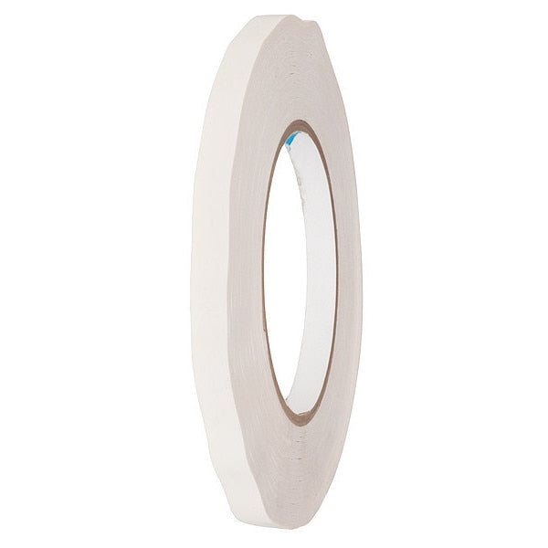 Bag Sealing Tape, PVC, White, 3/8In x 180Yd