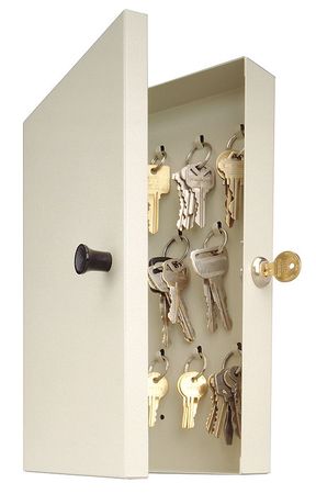 Key Cabinet,14 Keys (1 Units In Ea)