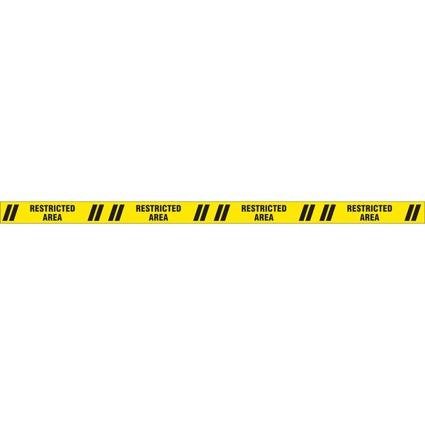Safety Warning Tape, Roll, 3In W, 60 ft. L