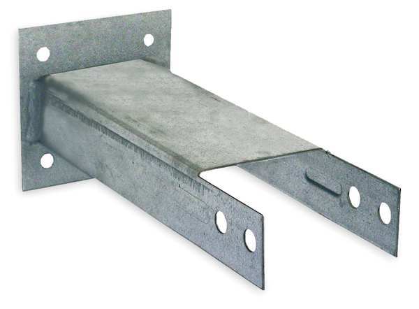 Pallet Rack Wall Spacer,6lx3-1/4wx1-5/8h