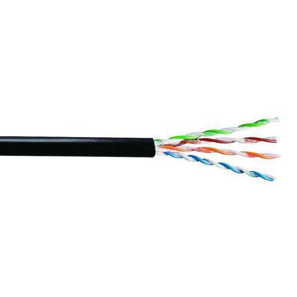 Category Cable, Unshielded, Black Jacket