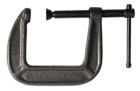 C-clamp,2-1/2",iron,regular Duty,550 Lb.