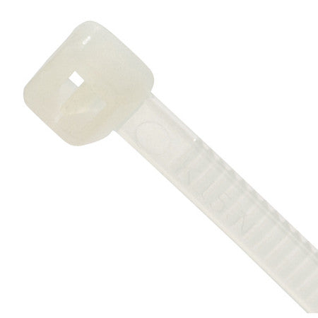 Cable Tie,standard,3.9",natural,pk100 (1