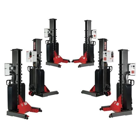 Wireless Lifting System, 54 Tons, 6 Set