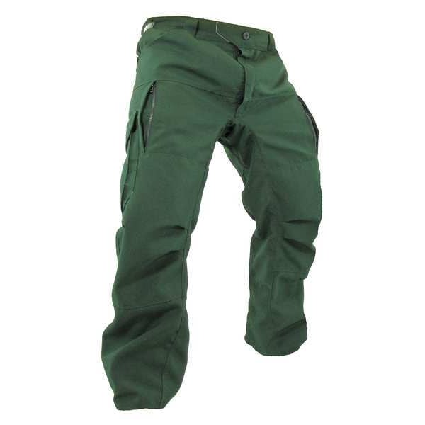 Fire Pants, Forest Green, Inseam 30 In.