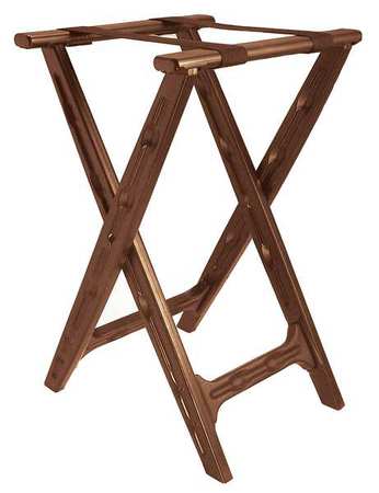 Plastic Tray Stand, Brown,pk4 (1 Units I