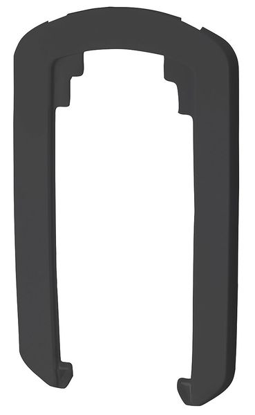 TRUE FIT Wall Plate for ADX-12 Dispenser, Black, PK12