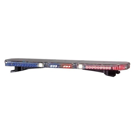 Low Profile Light Bar,47" L,blue, Red (1