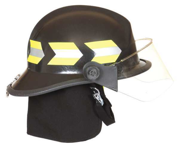 Fire Helmet, Modern, White