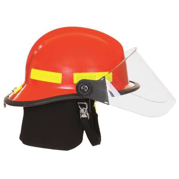 Fire Helmet, Modern, White