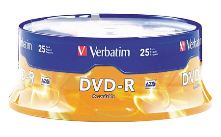 Dvd-r Disc,4.70 Gb,120 Min,16x,pk25 (1 U