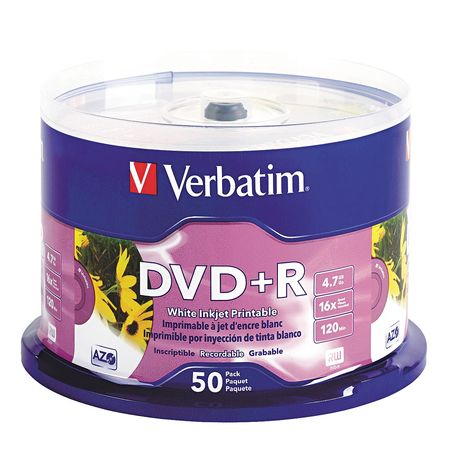 Dvd+r Disc,4.70 Gb,120 Min,16x,pk50 (1 U