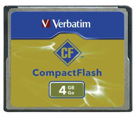 Compactflash Memory Card,4 Gb, (1 Units