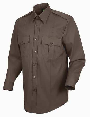 Deputy Deluxe Shirt,brown,14-1/2 In. (1
