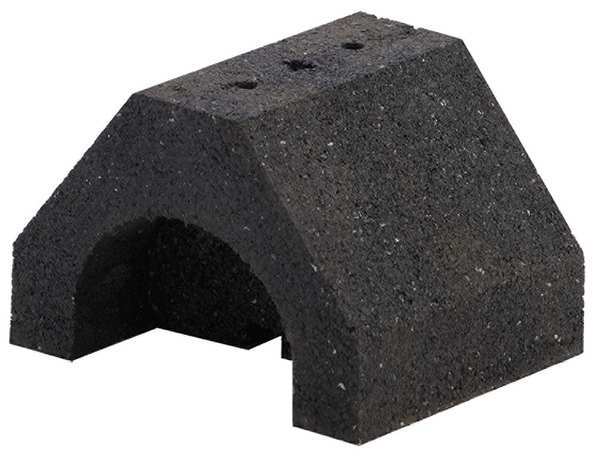 Pipe Support Base,200 Lb Load,4.8 In L (