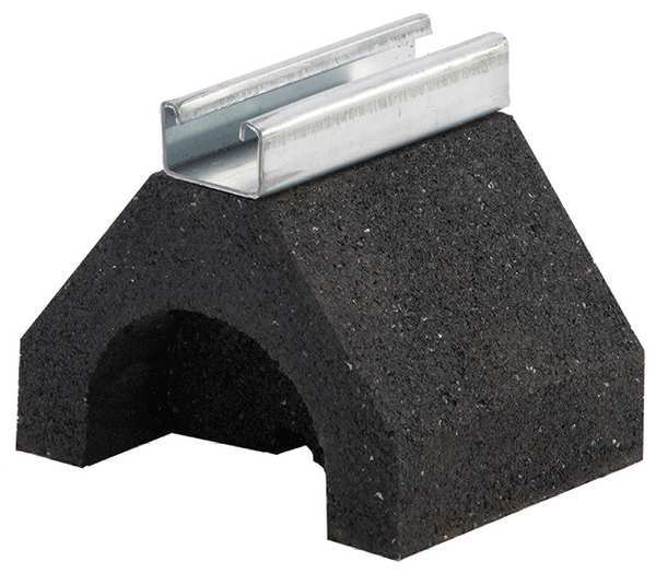 Pipe Support Block,200 Lb Load,4.8 In L
