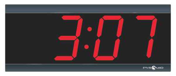 Wall Clock,digital,battery (1 Units In E